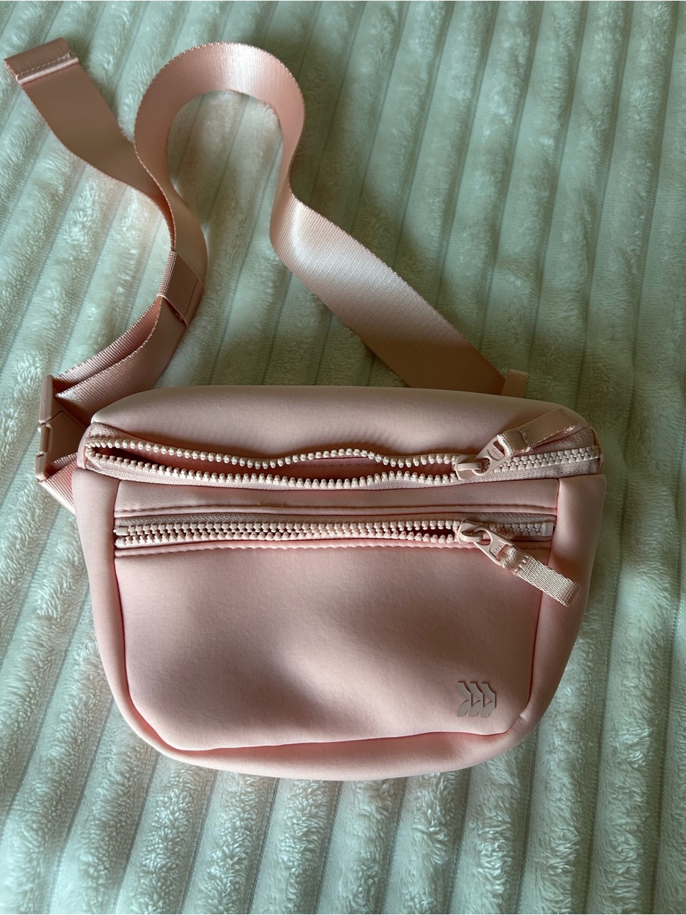 Women's Pink Crossbody Belt Bag - Unbranded